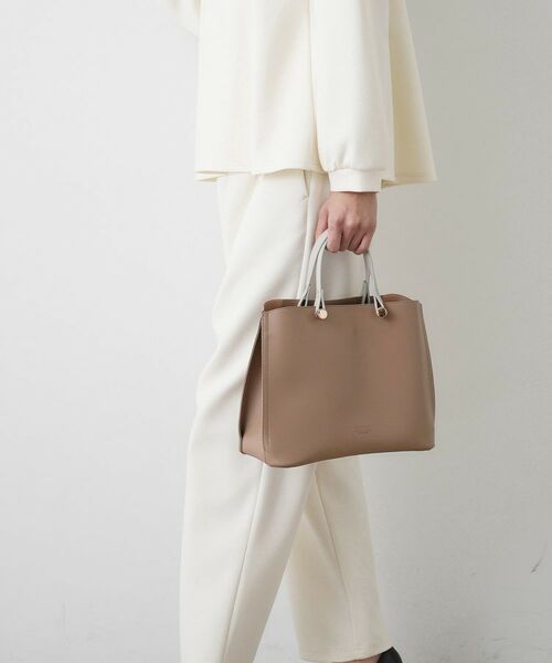 Dessin / デッサン ハンドバッグ | 2WAY3ポケットハンドバッグ(モカブラウン(542))