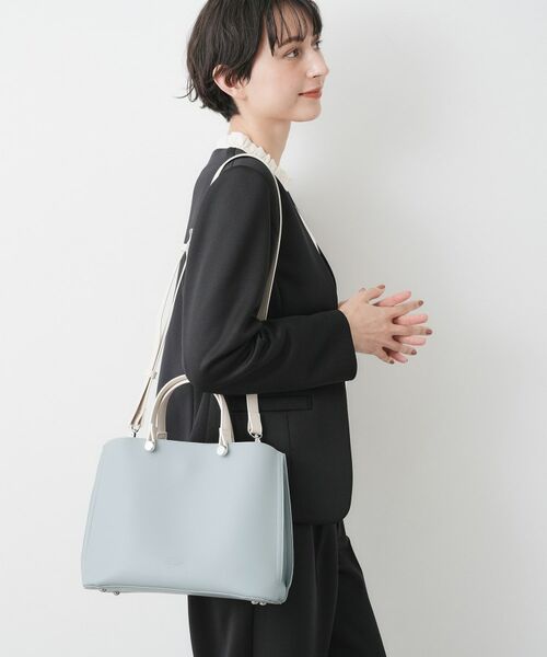 Dessin / デッサン ハンドバッグ | 2WAY3ポケットハンドバッグ(ブルー(591))