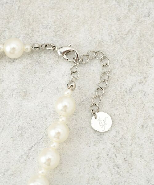 Dessin / デッサン ネックレス・ペンダント・チョーカー | 【入卒／セレモニー】パール調ショートネックレス | 詳細3