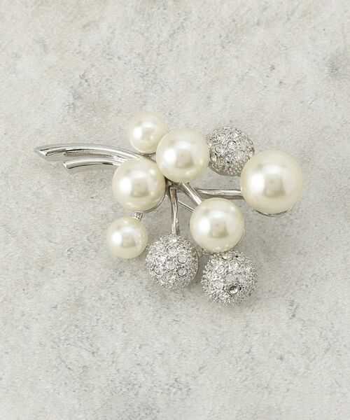 Dessin / デッサン ブローチ・コサージュ | 【入卒／セレモニー】パール調ブーケブローチ | 詳細1