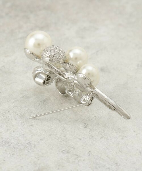 Dessin / デッサン ブローチ・コサージュ | 【入卒／セレモニー】パール調ブーケブローチ | 詳細4