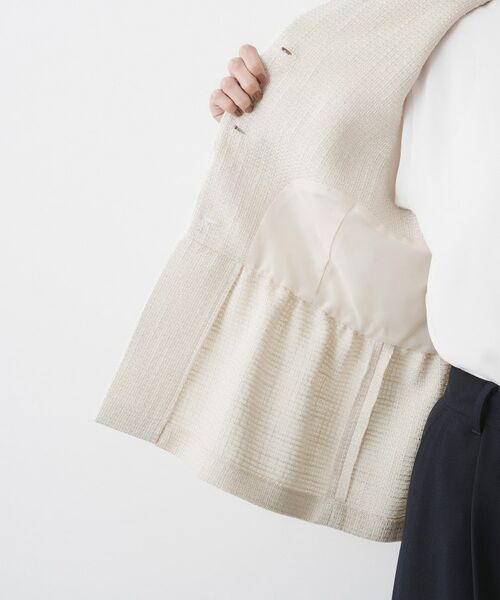 Dessin / デッサン ベスト | 【入卒/セレモニー】パール調ボタンベスト | 詳細15
