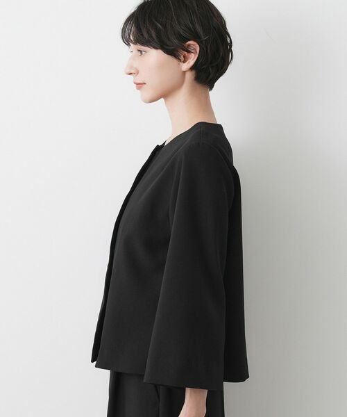Dessin / デッサン ノーカラージャケット | 【入卒/セレモニー/セットアップ可能】テントラインダブルクロスジャケット | 詳細10