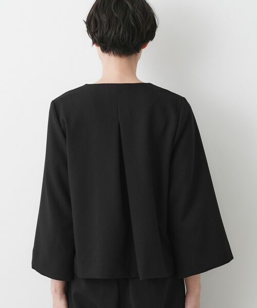 Dessin / デッサン ノーカラージャケット | 【入卒/セレモニー/セットアップ可能】テントラインダブルクロスジャケット | 詳細11