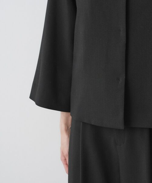Dessin / デッサン ノーカラージャケット | 【入卒/セレモニー/セットアップ可能】テントラインダブルクロスジャケット | 詳細14