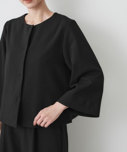 Dessin / デッサン ノーカラージャケット | 【入卒/セレモニー/セットアップ可能】テントラインダブルクロスジャケット | 詳細17