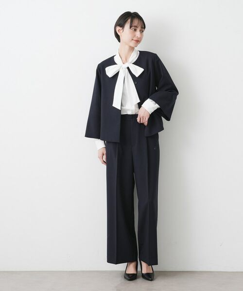 Dessin / デッサン パンツ | 【入卒/セレモニー/セットアップ可能】ダブルクロスワイドパンツ | 詳細7
