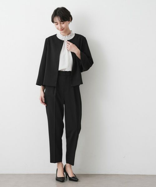 Dessin / デッサン パンツ | 【入卒/セレモニー/セットアップ可能】ダブルクロステーパードパンツ | 詳細3