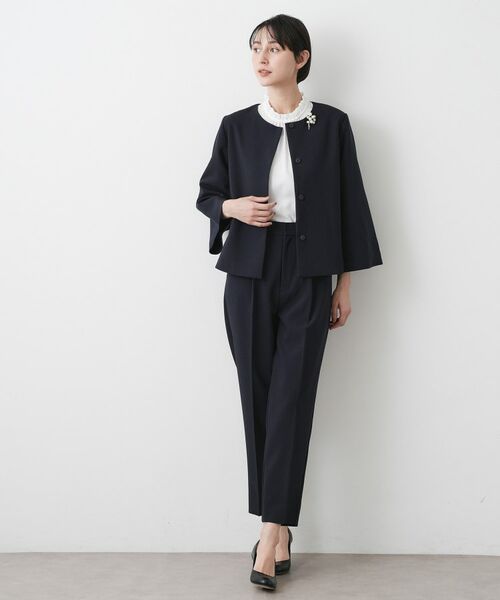 Dessin / デッサン パンツ | 【入卒/セレモニー/セットアップ可能】ダブルクロステーパードパンツ | 詳細7