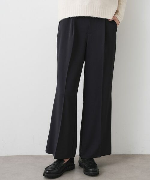 Dessin / デッサン パンツ | 【入卒/セレモニー/セットアップ可能】フレアシルエットパンツ(ネイビー(094))