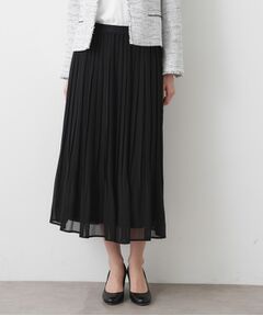 Dessin / デッサン スカート | 【入卒／セレモニー／ウエストゴム／洗える】シフォンプリーツスカート