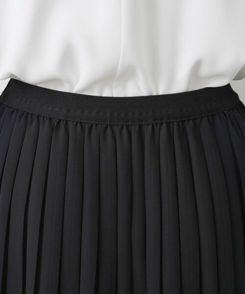 Dessin / デッサン スカート | 【入卒/セレモニー/ウエストゴム/洗える】シフォンプリーツスカート | 詳細13