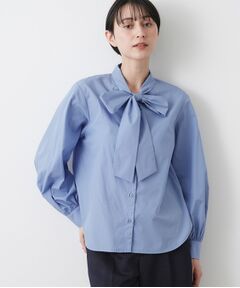 Dessin / デッサン シャツ・ブラウス | 【入卒／セレモニー／洗える】ボウタイリボンブラウス