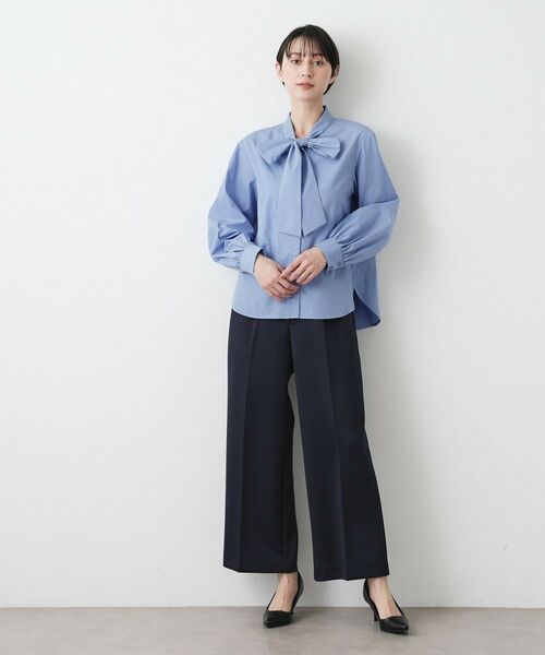 Dessin / デッサン シャツ・ブラウス | 【入卒/セレモニー/洗える】ボウタイリボンブラウス | 詳細7