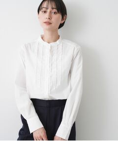 Dessin / デッサン シャツ・ブラウス | 【入卒／セレモニー／洗える】フロントフリルネックブラウス