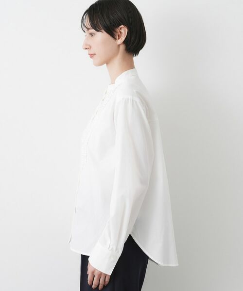 Dessin / デッサン シャツ・ブラウス | 【入卒/セレモニー/洗える】フロントフリルネックブラウス | 詳細10