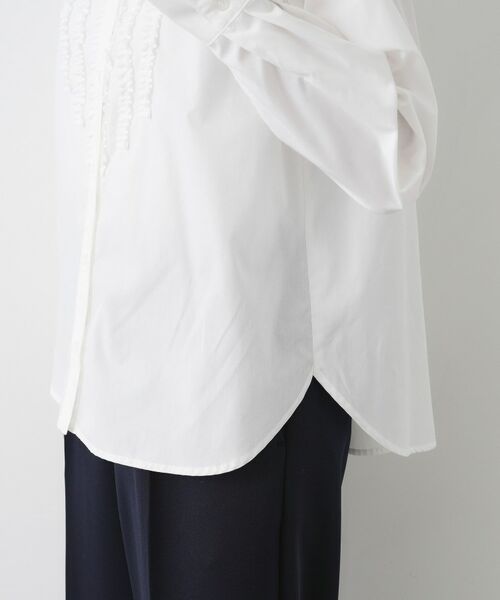 Dessin / デッサン シャツ・ブラウス | 【入卒/セレモニー/洗える】フロントフリルネックブラウス | 詳細14