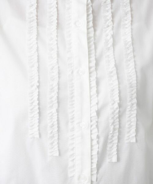 Dessin / デッサン シャツ・ブラウス | 【入卒/セレモニー/洗える】フロントフリルネックブラウス | 詳細4