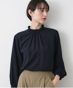 Dessin / デッサン シャツ・ブラウス | 【入卒／セレモニー／洗える】フリルネックブラウス
