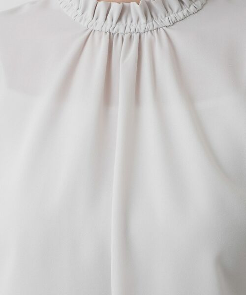 Dessin / デッサン シャツ・ブラウス | 【入卒/セレモニー/洗える】フリルネックブラウス | 詳細12