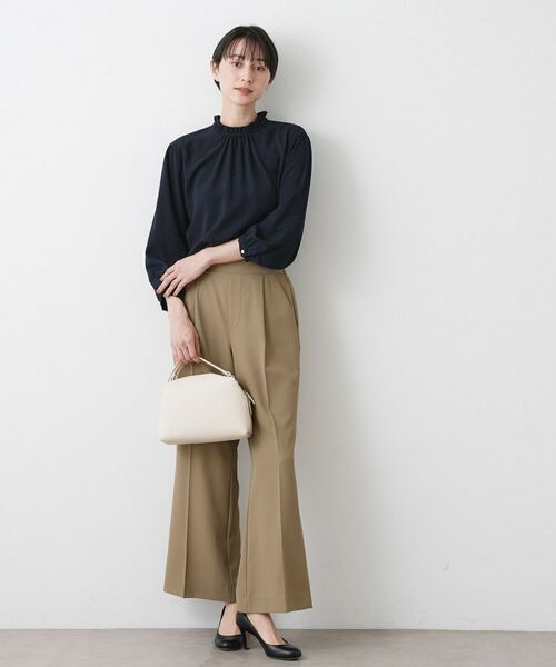 Dessin / デッサン シャツ・ブラウス | 【入卒/セレモニー/洗える】フリルネックブラウス | 詳細15