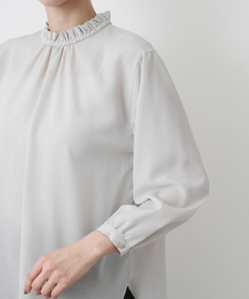 Dessin / デッサン シャツ・ブラウス | 【入卒/セレモニー/洗える】フリルネックブラウス | 詳細30