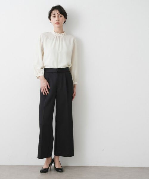 Dessin / デッサン シャツ・ブラウス | 【入卒/セレモニー/洗える】フリルネックブラウス | 詳細7