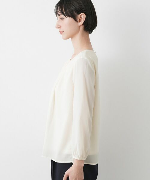 Dessin / デッサン シャツ・ブラウス | 【入卒/セレモニー/洗える】ジョーゼットブラウス | 詳細10