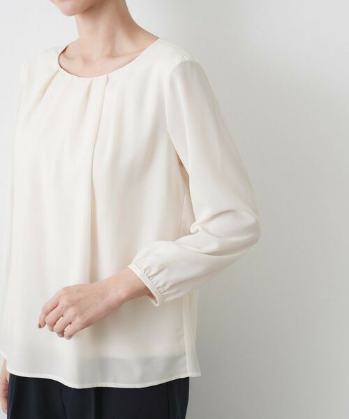 Dessin / デッサン シャツ・ブラウス | 【入卒/セレモニー/洗える】ジョーゼットブラウス | 詳細14