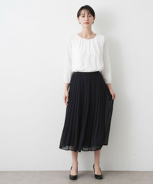 Dessin / デッサン シャツ・ブラウス | 【入卒/セレモニー/洗える】ジョーゼットブラウス | 詳細3