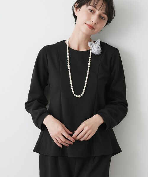 Dessin / デッサン シャツ・ブラウス | 【入卒/セレモニー/セットアップ可能】カットジョーゼット2WAYトップス | 詳細10