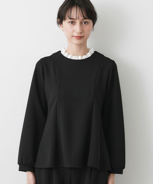 Dessin / デッサン シャツ・ブラウス | 【入卒/セレモニー/セットアップ可能】カットジョーゼット2WAYトップス | 詳細13