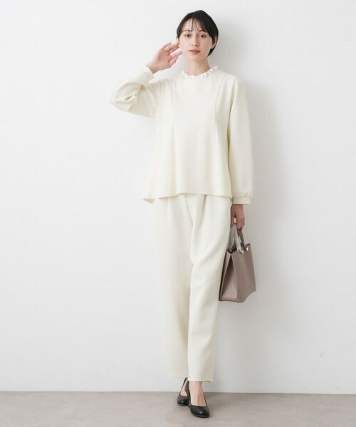 Dessin / デッサン シャツ・ブラウス | 【入卒/セレモニー/セットアップ可能】カットジョーゼット2WAYトップス | 詳細2