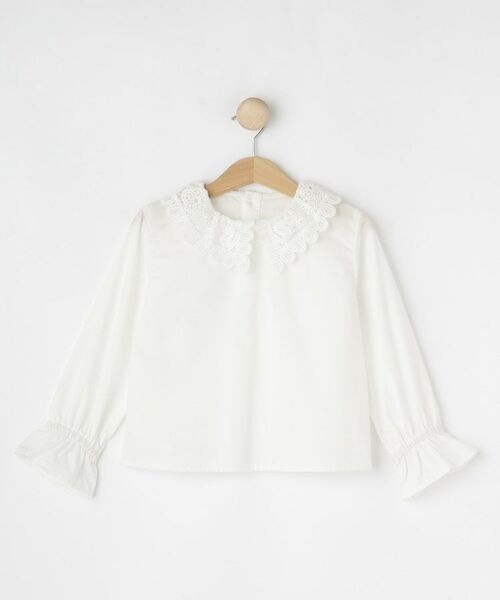 Dessin / デッサン ミニ丈・ひざ丈ワンピース | 【2点セット/セレモニー】レースカラーブラウスセットアップワンピース | 詳細7