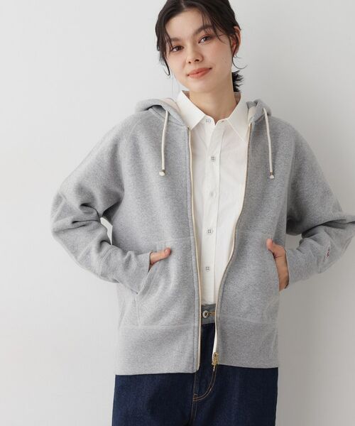 Dessin / デッサン スウェット | 【ユニセックス/洗える】吊り裏毛フーデッドスウェット | 詳細10