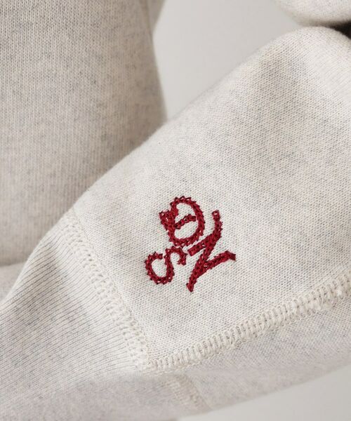 Dessin / デッサン スウェット | 【ユニセックス/洗える】吊り裏毛フーデッドスウェット | 詳細8