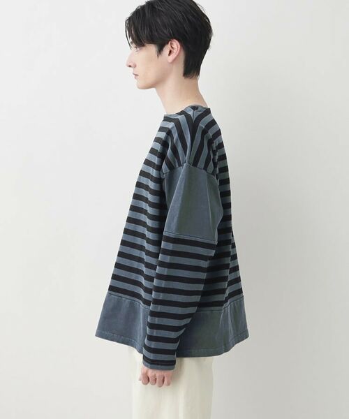 Dessin / デッサン カットソー | ピグメントボーダー天竺 | 詳細10