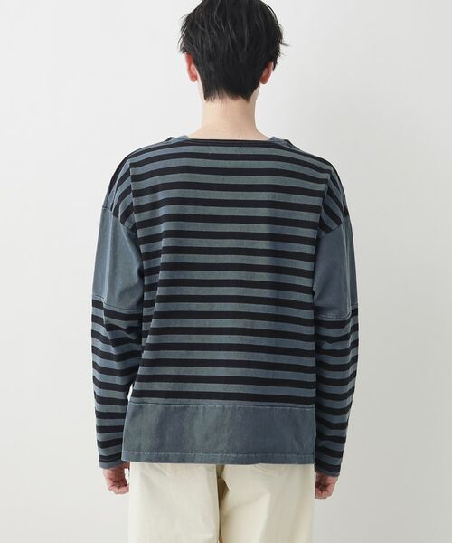 Dessin / デッサン カットソー | ピグメントボーダー天竺 | 詳細11