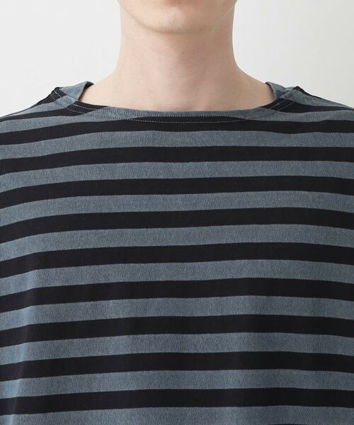 Dessin / デッサン カットソー | ピグメントボーダー天竺 | 詳細12