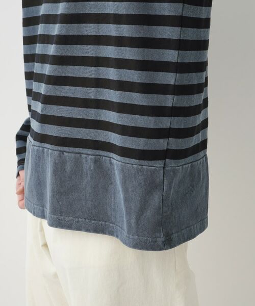 Dessin / デッサン カットソー | ピグメントボーダー天竺 | 詳細14