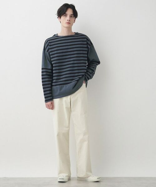 Dessin / デッサン カットソー | ピグメントボーダー天竺 | 詳細6