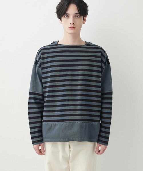 Dessin / デッサン カットソー | ピグメントボーダー天竺 | 詳細9