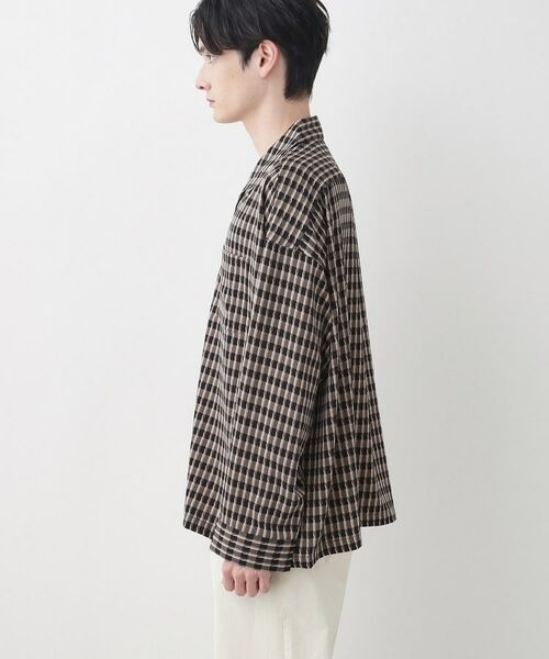 Dessin / デッサン シャツ・ブラウス | バイカラーチェックシャツ | 詳細10