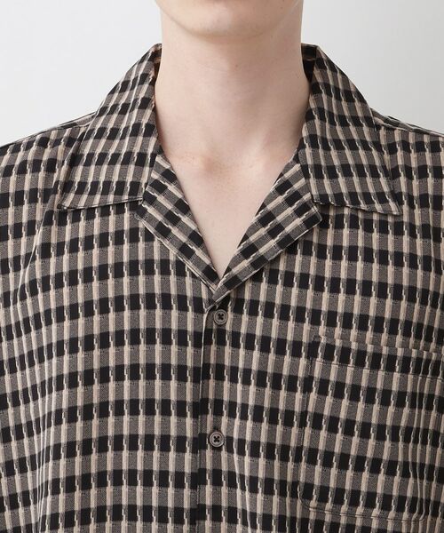 Dessin / デッサン シャツ・ブラウス | バイカラーチェックシャツ | 詳細12