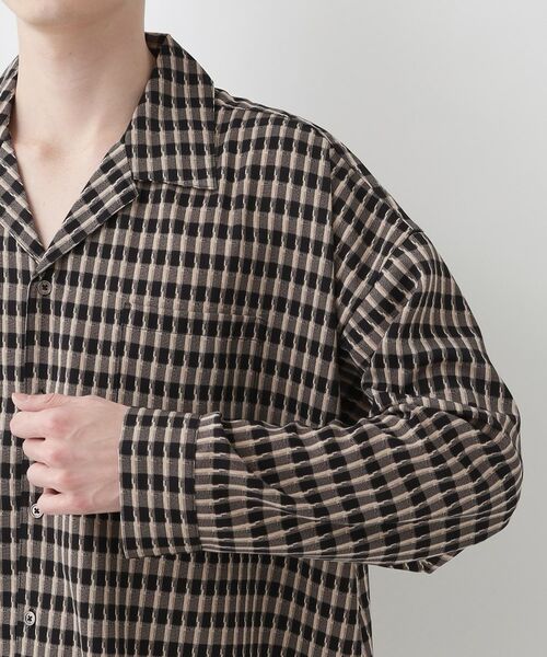 Dessin / デッサン シャツ・ブラウス | バイカラーチェックシャツ | 詳細14