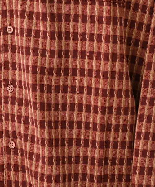 Dessin / デッサン シャツ・ブラウス | バイカラーチェックシャツ | 詳細4