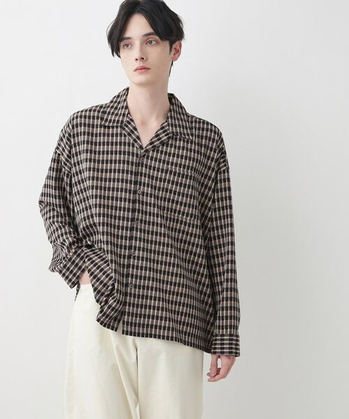 Dessin / デッサン シャツ・ブラウス | バイカラーチェックシャツ | 詳細5