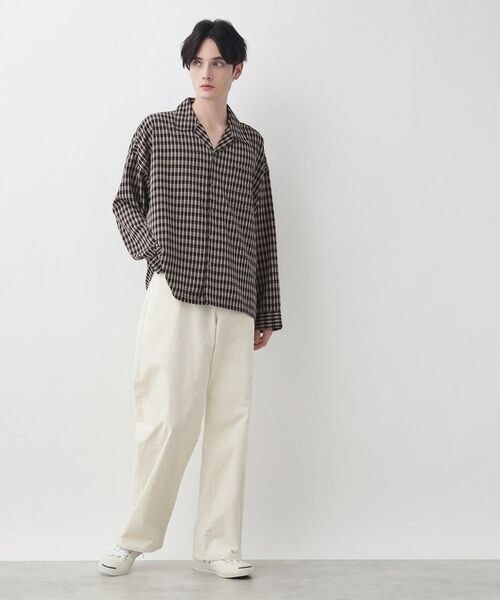 Dessin / デッサン シャツ・ブラウス | バイカラーチェックシャツ | 詳細6