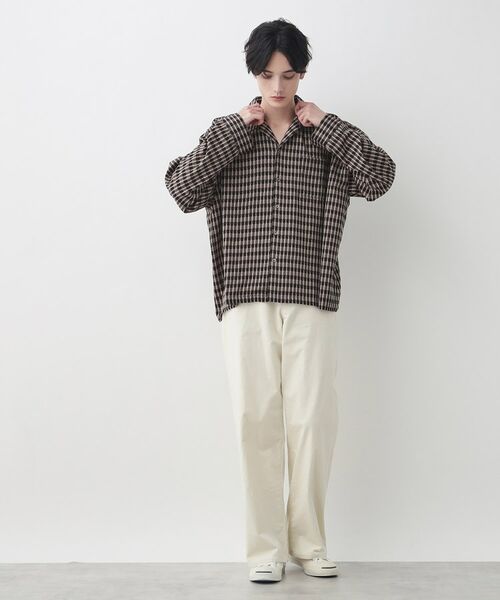 Dessin / デッサン シャツ・ブラウス | バイカラーチェックシャツ | 詳細7