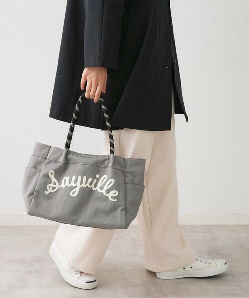 Dessin / デッサン トートバッグ | 【軽量/多ポケット】カラーコードトートバッグ（グレー(012)）